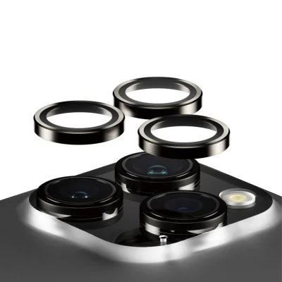 Panzerglass&trade; Hoops Kameraschutz Iphone 15 Pro | 15 Pro Max - Black Titanium